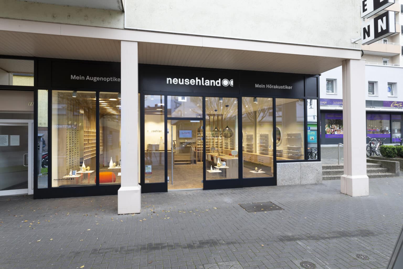 Neusehland Gießen, Neuen Bäue
